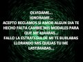 JULION ALVAREZ - OLVIDAME CON LETRA
