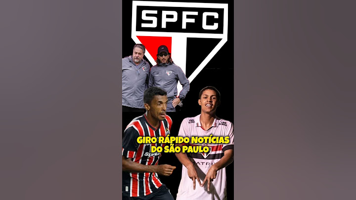 GIRO RÁPIDO DE NOTÍCIAS DO SÃO PAULO FUTEBOL CLUBE #shorts
