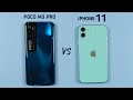 Poco M3 Pro 5G vs iPhone 11 Speed Test & Camera Comparison