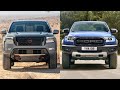 2022 Nissan Frontier vs Ford Ranger Raptor