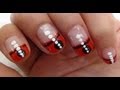 Nail Art Tutorial For Beginners - Magic of Red &amp; White