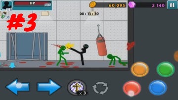 Anger Of Stick 5 Stickman vs Zombies Solution Level 3