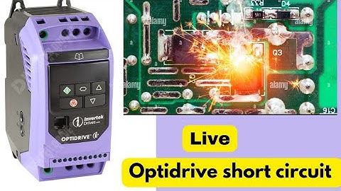 Marshall Oven Invertek Drives Short circuit| Optidrive E3 short circuit|shorts circuit damage Drive