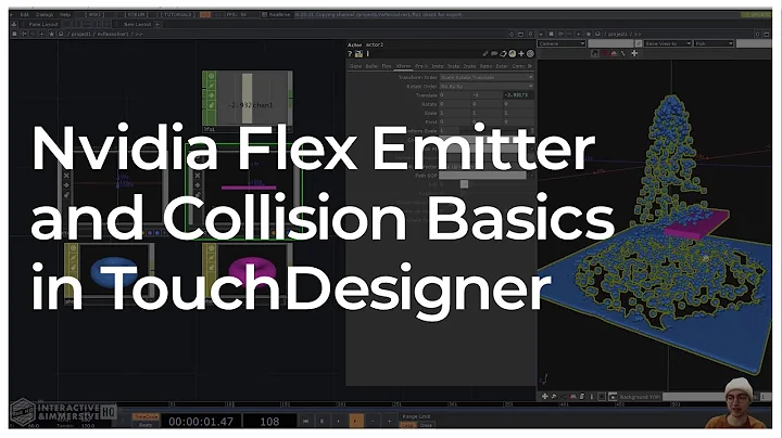 Aprende a crear efectos fluidos con Nvidia Flex en TouchDesigner