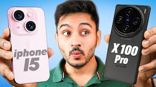 Vivo X100 Pro 5G Vs Iphone 15 Camera Test Comparison