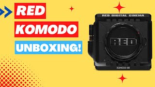 Red Komodo Unboxing 6K Cinema Camera In The Palm Of Your Hand