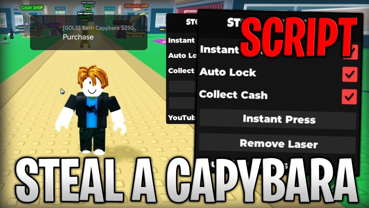[🌟NEW] Steal a Capybara Best Script Auto Steal & Collect Cash Roblox ...