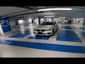 Bmw 530e pov drive through mannheim city