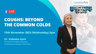 Doctors Go Live: Coughs - Beyond the Common Colds