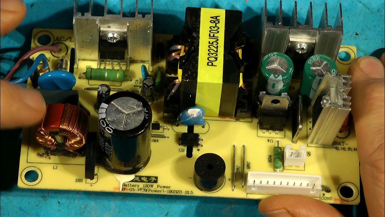 ZYXJ30 12/24V 8A Battery Charger Can we identify the PSU components to