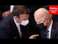 White House Says Biden's Call With Macron Was 'Friendly' Despite Recent Tensions Between Countries