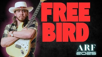 Stevie Ray Vaughan plays Free Bird (Amazing Rare Footage?)