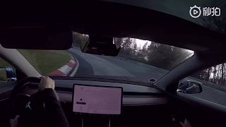 Tesla Model 3 Performance | At The Nurburgring 2 Laps