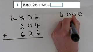 Question 1 - MathsBot KS2 Arithmetic Paper