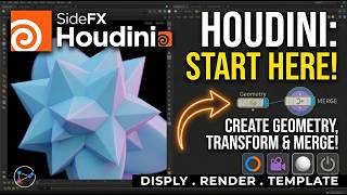 Houdini for Beginners: Transform, Merge & Essential Node Flags Profile