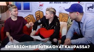 Marcus & Martinus on Radio NRJ Finland