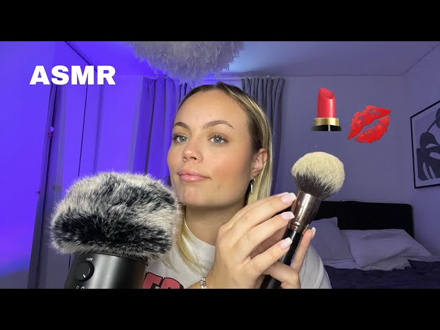 ASMR doing your makeup 💄mouth sounds & personal attention