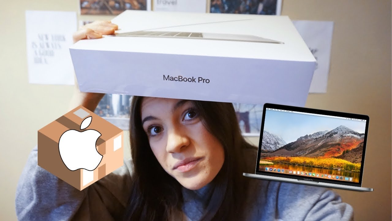 MACBOOK PRO 13'' unboxing + accessories YouTube