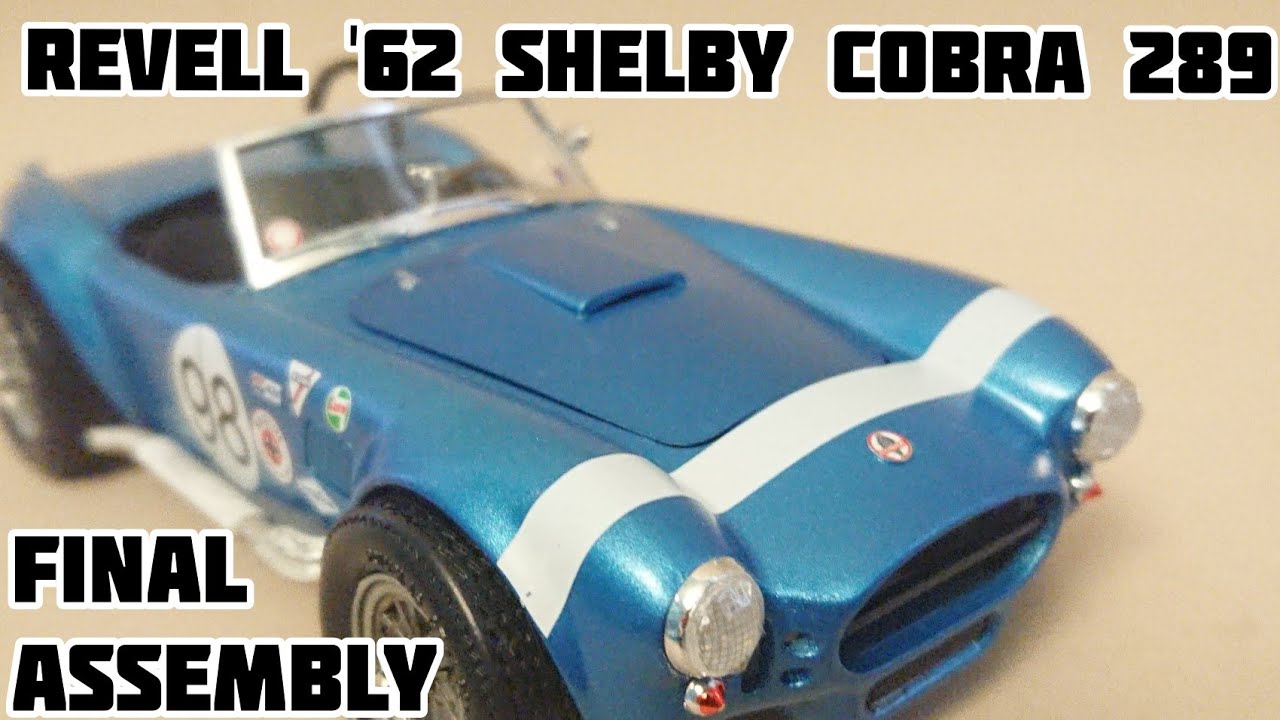 New Revell '62 Shelby Cobra 289 FIA - Part Five - Final Assembly