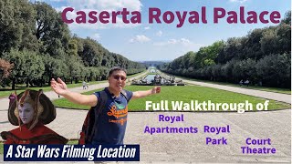 I visited Royal Palace of CASERTA 🇮🇹 - a Star Wars Filming Location
