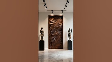 3D Wooden Door: CNC Carving Process + Stunning Finished Door Cases