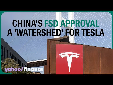 Tesla's Full Self-Driving approval in China is a 'trophy-case win,' Wedbush's Dan Ives says