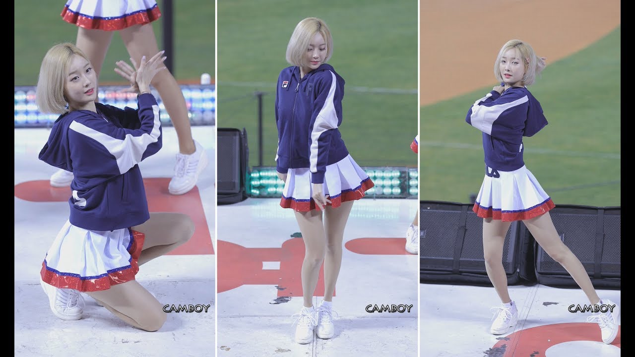 190418 두산 치어리더 서현숙 - 라비앙로즈La vie en rose @잠실야구장 직캠fancam by camboy