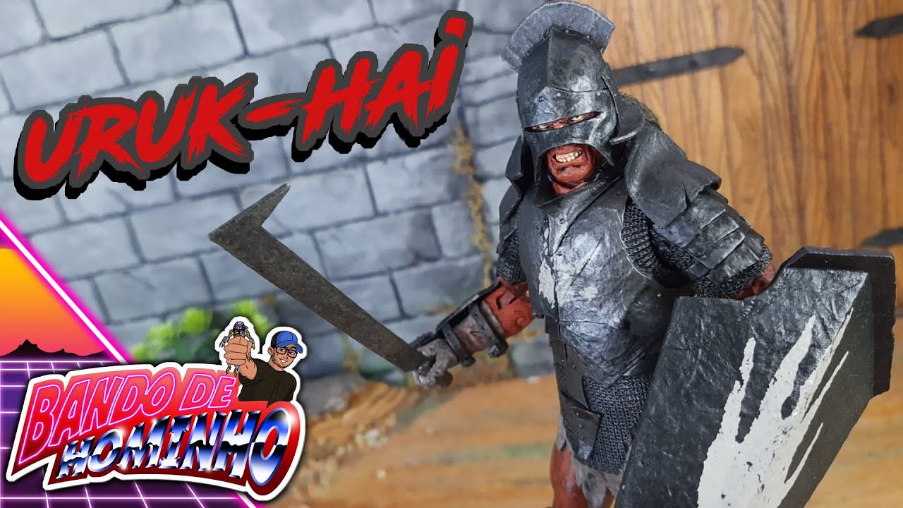 The Lord of The Rings Select Uruk-Hai Orc da Diamond Select Toys - YouTube