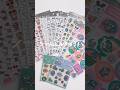 最近ゲットしたシールを収納していくよ#シール #収納 #収納動画 #shorts
