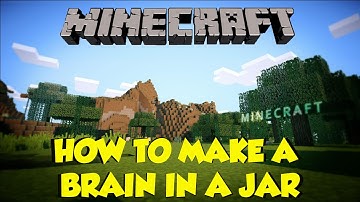 How to Make a Brain in a Jar in Minecraft