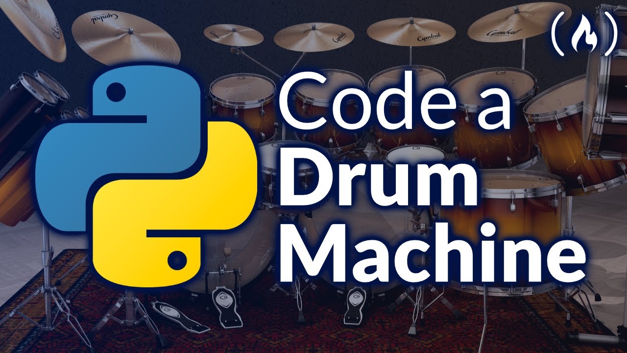 Drum Machine with Python and Pygame – Full Project Course