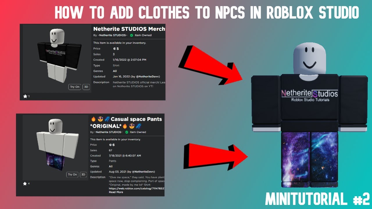 How to take input of a clothing ID and putting it on a npc