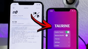 How To Switch From Unc0ver Jailbreak To Taurine Jailbreak iOS 14