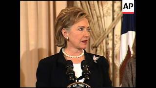 Hillary Rodham Clinton sworn in as Secretary of State