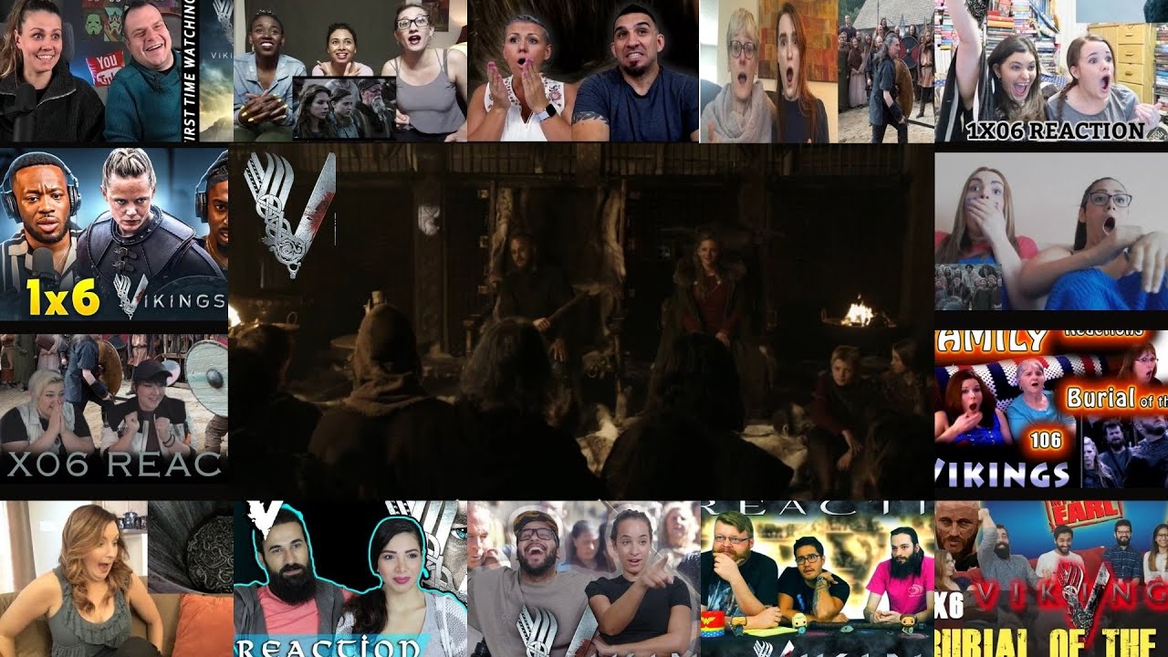 ТОП-реакций на сцену «Рагнар занимает место графа»! Викинги (2013), сезон 1, серия 6