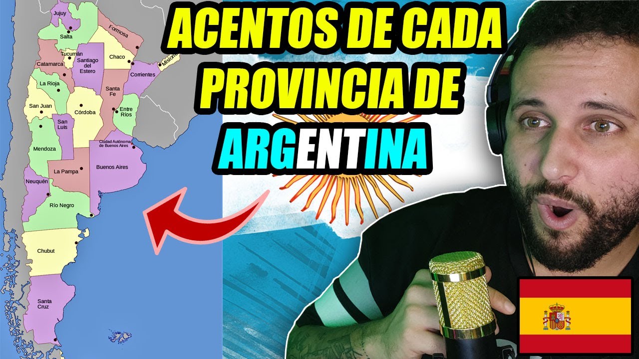 Español REACCIONA a ACENTOS ARGENTINOS de CADA PROVINCIA *POR PRIMERA VEZ*
