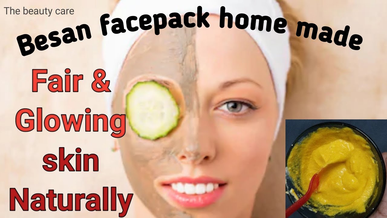 Besan face pack for glowing skin How to skin glow at home बेसन से