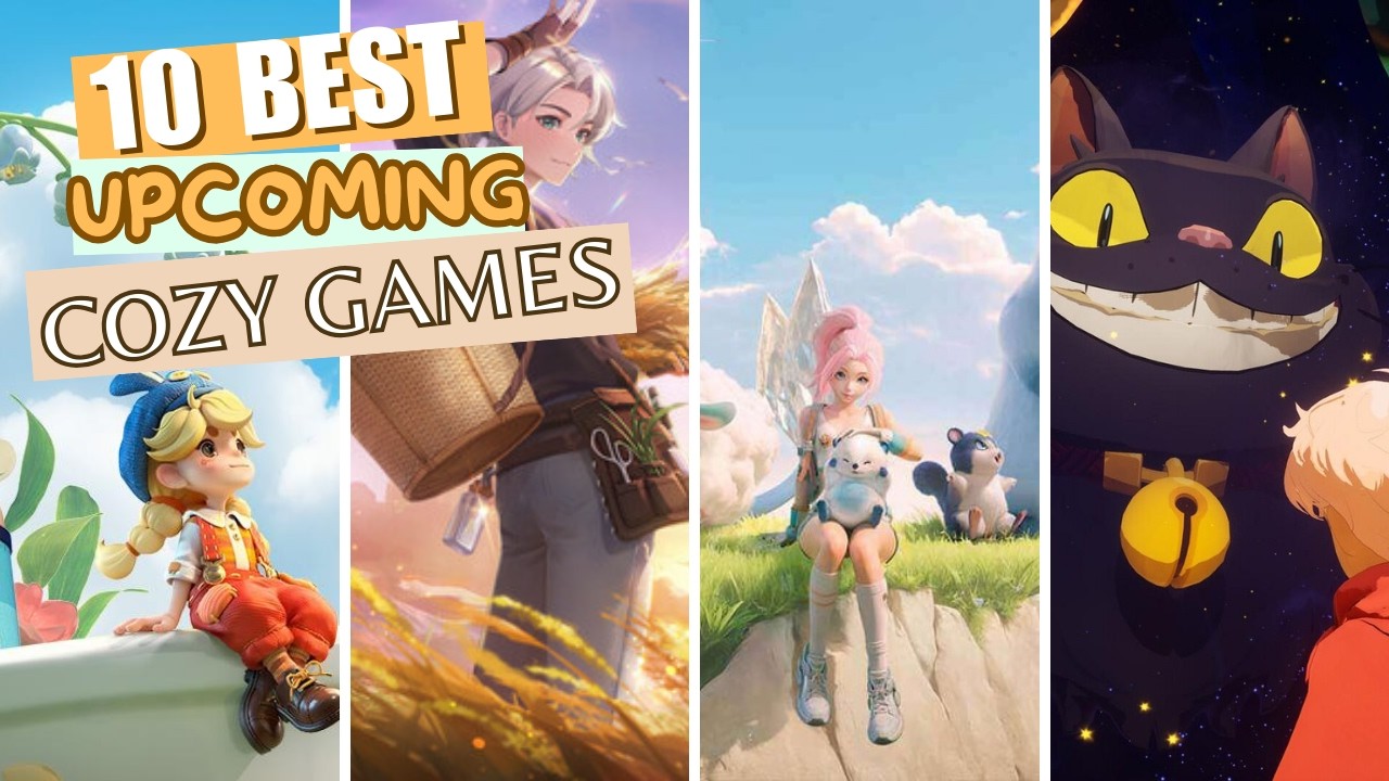 10 BEST Upcoming COZY Games