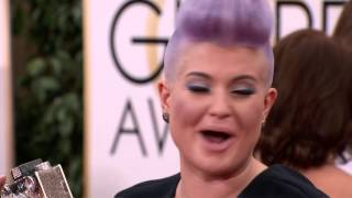 Golden Globes 2015: Kelly Osbourne Red Carpet | ScreenSlam