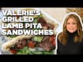 Valerie bertinellis grilled lamb pita sandwiches  valeries home cooking  food network