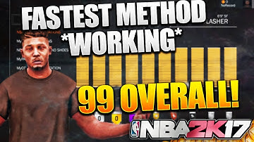 NBA 2K17 *NEW* Instant 99 Overall Glitch w/ All Badges | AFTER PATCH 11 (Xbox One & PS4)
