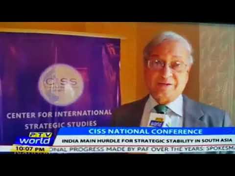 PTV World's Report on CISS Conference on Strategic Stability in South Asia: Emerging Challenges