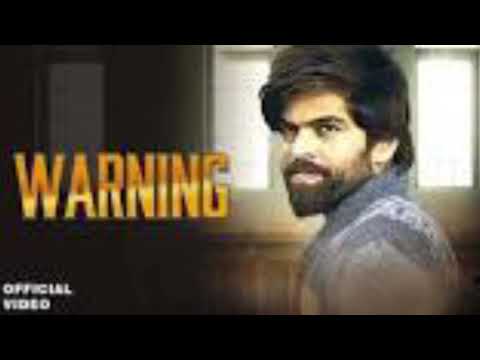 WARNING (Official Video) | Masoom Sharma | Malika Kaliraman | Haryanvi Songs Haryanavi 2025