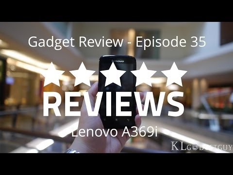 Gadget Review - Episode 35 - Lenovo A369i Review