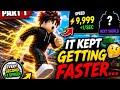 🚀 PART 1: Becoming the FASTEST Player in +1 Speed Evolve! (Roblox)