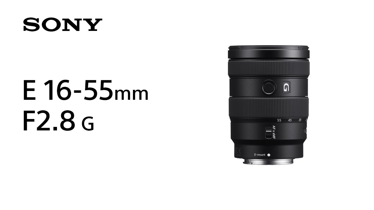 Buy Sony Sel1655g Sel 1655g E 16 55mm F2 8 G Compact High Resolution Aps C Standard Zoom Lens Sel1655g Syx