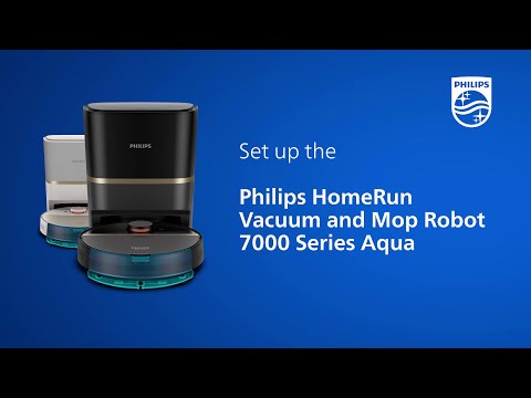 Philips Homerun Série 7000 Robot Aspirateur Lave…