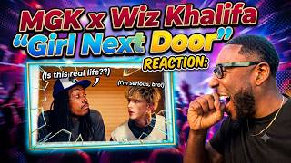This Song Feels Like A 90s Summer 😮 | MGK x Wiz Khalifa “Girl Next Door” Reaction