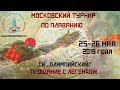 Московский Турнир по плаванию 2019. "Прощание с Легендой". 25-26 мая 2019.