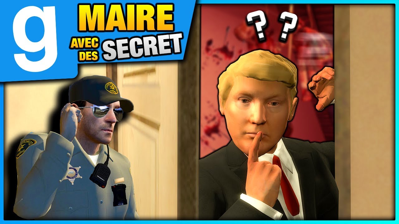 LE MAIRE CACHE UN TERRIBLE SECRET DANS SON BUREAU - Gmod DarkRP